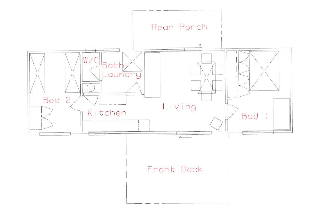 Cottage layout